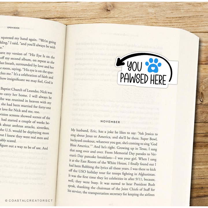 Coastal Creators of Connecticut - Wholesale Journal/Diary - Pug Dog Journal w/ Pawsed Magnetic Bookmark Set (Packaged)5