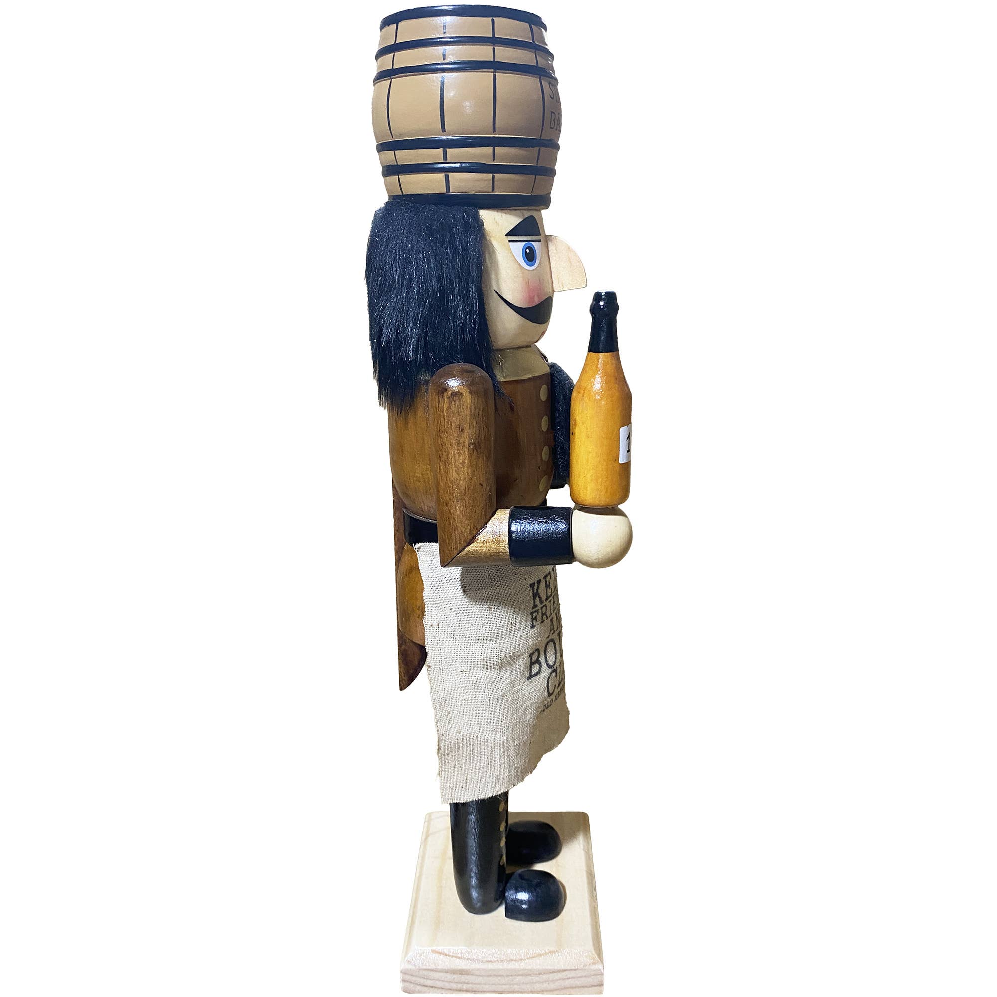 Santa’s Workshop Inc. - Wholesale Holiday Nutcracker - 14" Bourbon Barrel Nutcracker2
