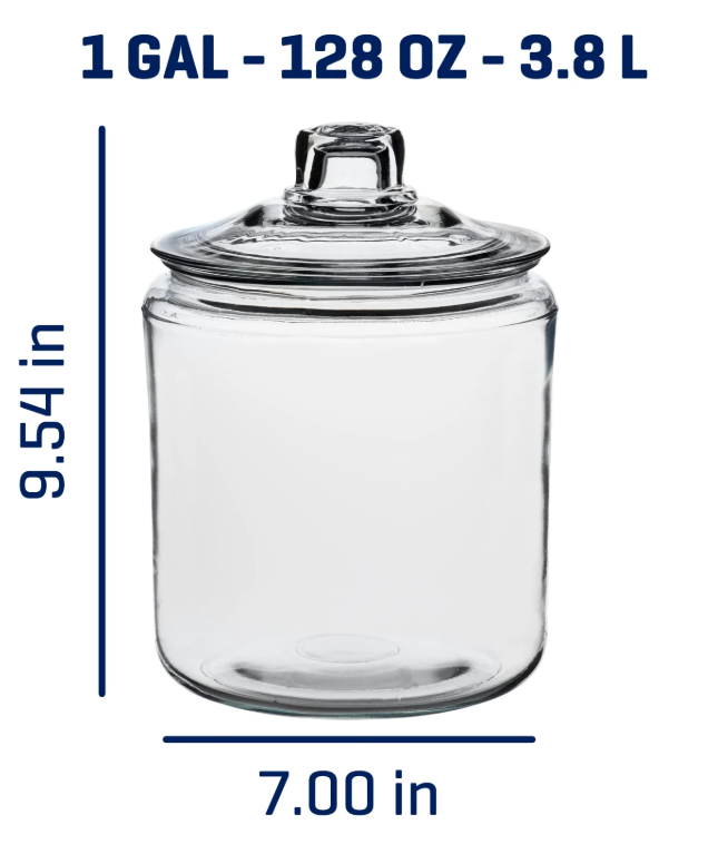 Startup Candy Co. – Expositor de loja por atacado – Expositor de Frascos de Vidro #2 (Apenas Exposição)1