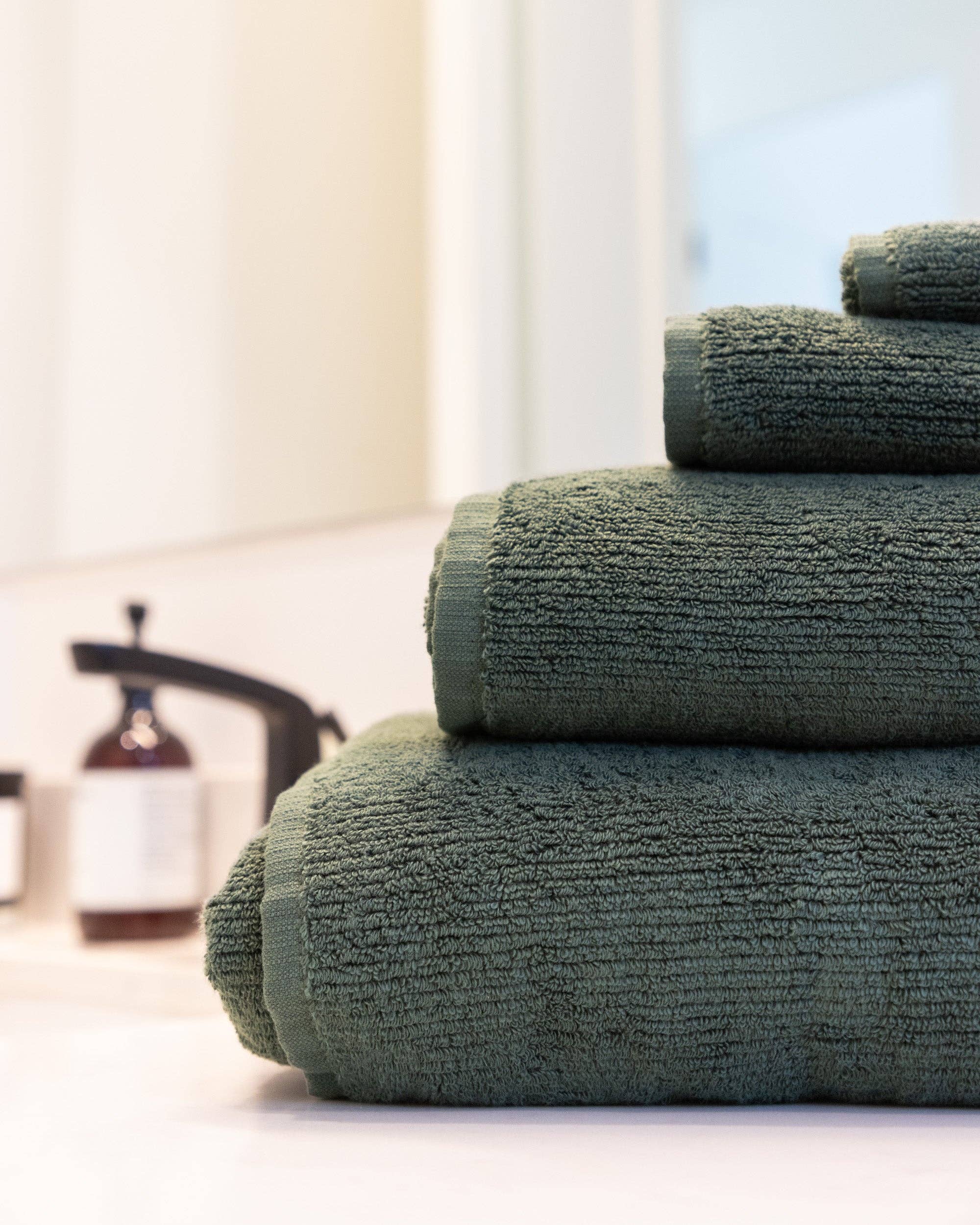 Teema Towels - Wholesale Bath Towel - Ribbed Bath Towels in Jade6