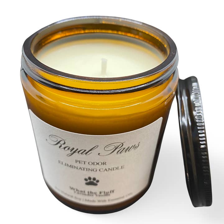 Royal Paws Club - Wholesale Jar/Filled Candle - Scented Pet Odor Eliminating Candle6