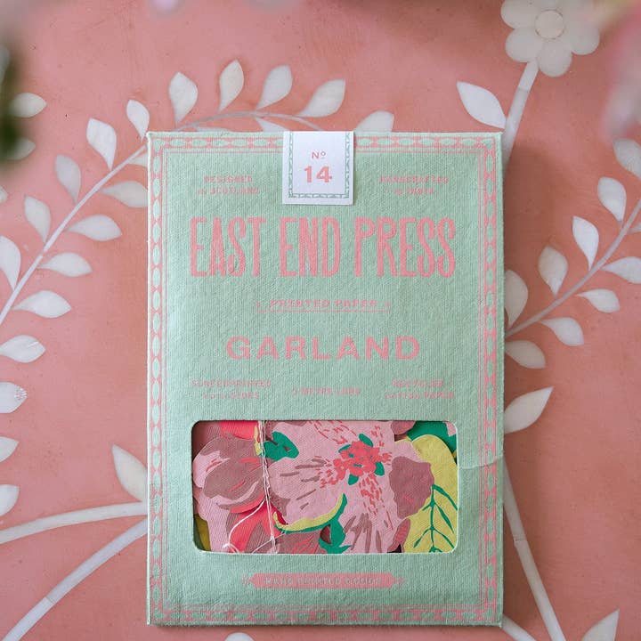 East End Press – wholesale Bunting/garland – Blossom Sewn Garland5