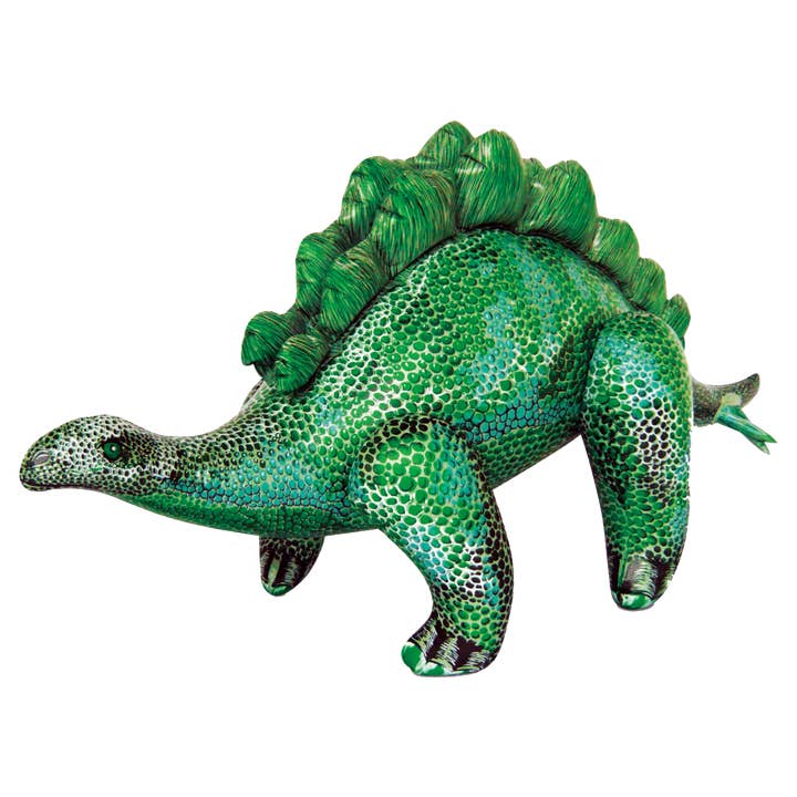 Small World Toys – wholesale Uppblåsbar leksak - Barn och baby – Uppblåsbar dinosaurie! Stegosaurus 46"