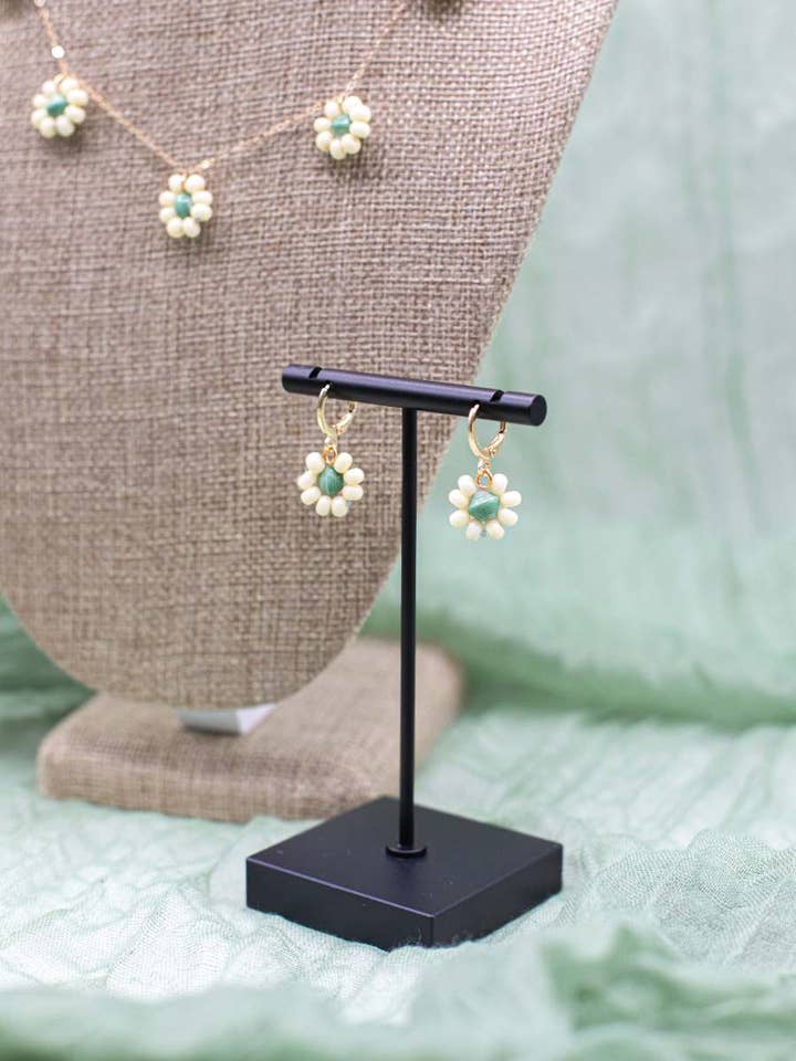 Daisy Earrings | Gold-Filled for wholesale by The Bead Project by TWOPU