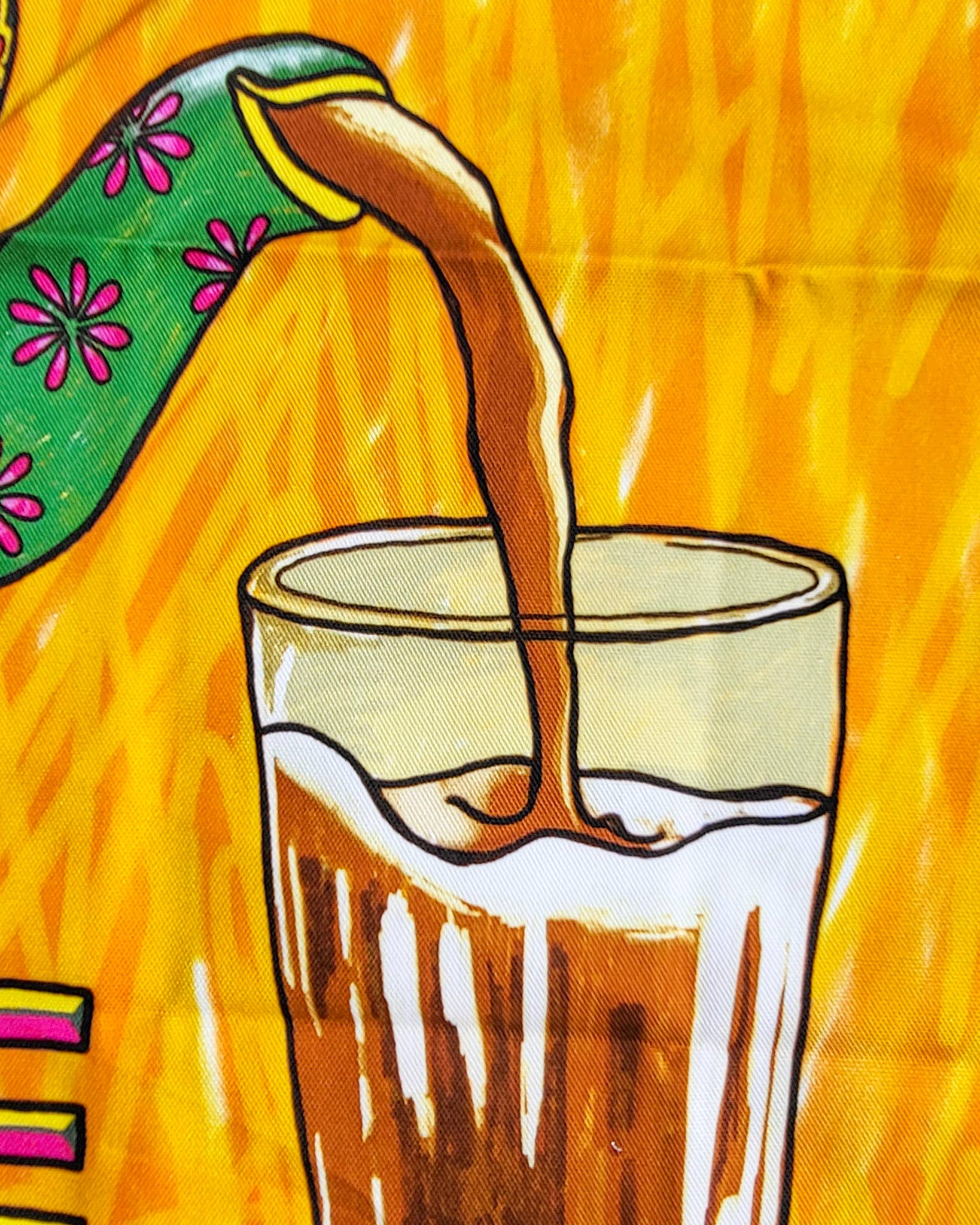 The Playful Indian – wholesale Kökshandduk – Det är alltid Chai Time kökshandduk4