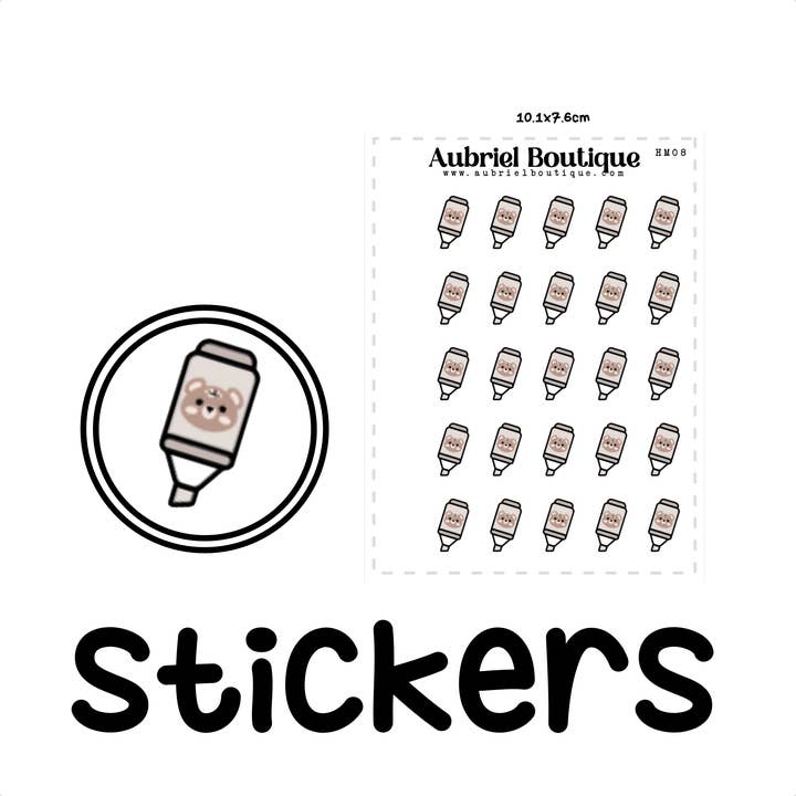 RESALTADOR, pegatinas de planificador — HM08 para venta al por mayor de AubrielBoutique