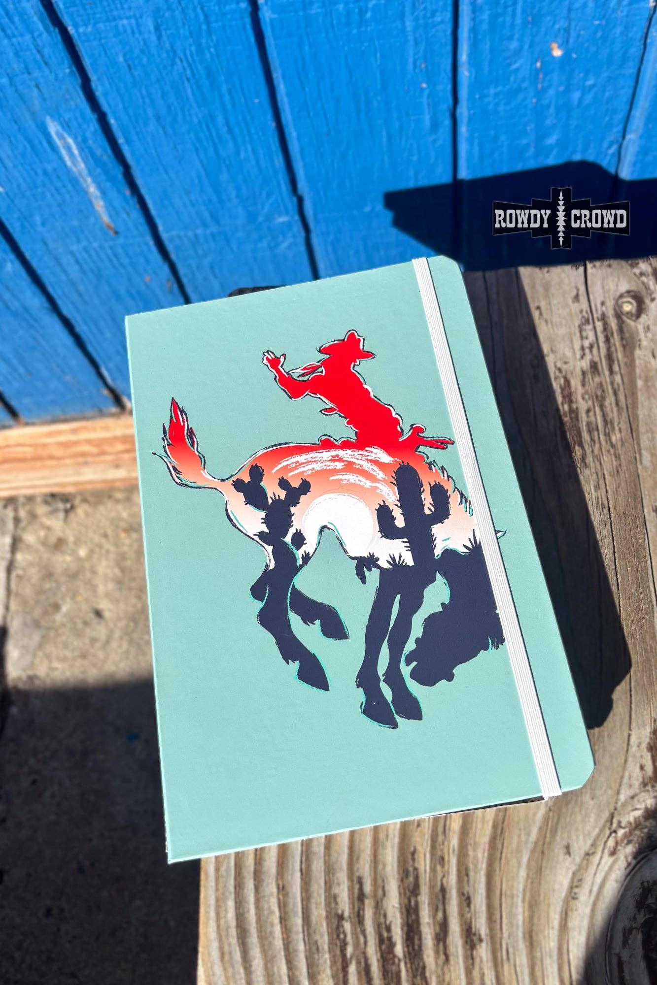 Rowdy Crowd Clothing - Wholesale Notebook - Saguaro Cowboy Notebook1