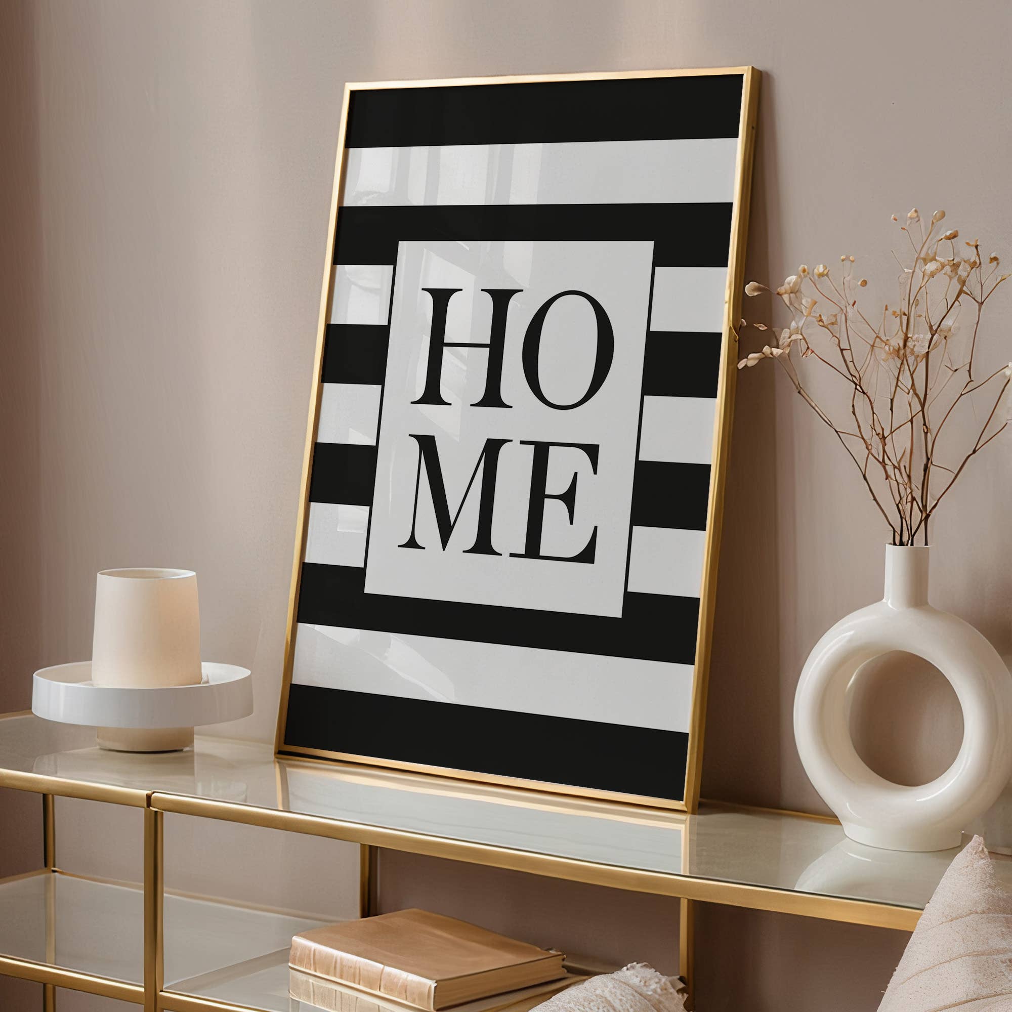 Tales by Jen – wholesale Poster – Plansch med texten 'Home' på högkvalitativt matt papper3