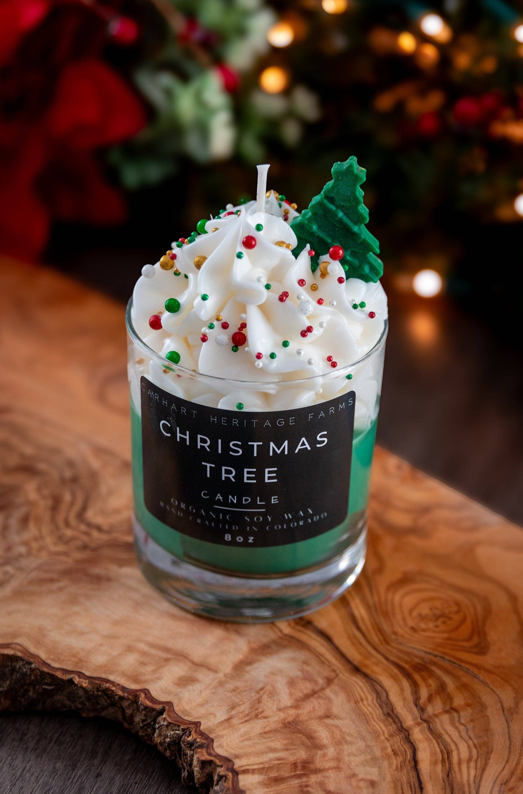 Carhart Heritage Farms - Wholesale Novelty Candle - Christmas Tree Holiday Candle4