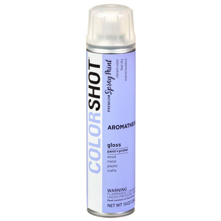 COLORSHOT Gloss Spray Paint Aromatherapy (Periwinkle) 10 oz. for wholesale by Ilovetocreate