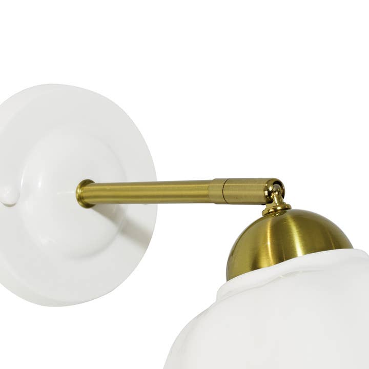 C-Création - Wholesale Sconce - Nanny white ceramic wall lamp8