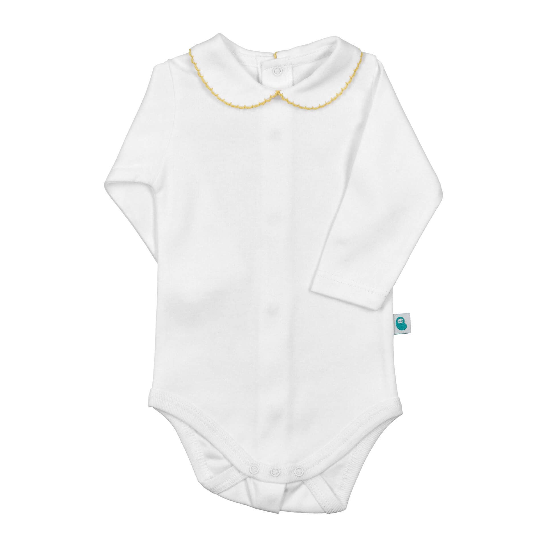 Bean Baby Clothes - Wholesale Bodysuit (Non-Footed) - Baby - Cotton Baby Bodysuit Onesie with Peter Pan Collar8