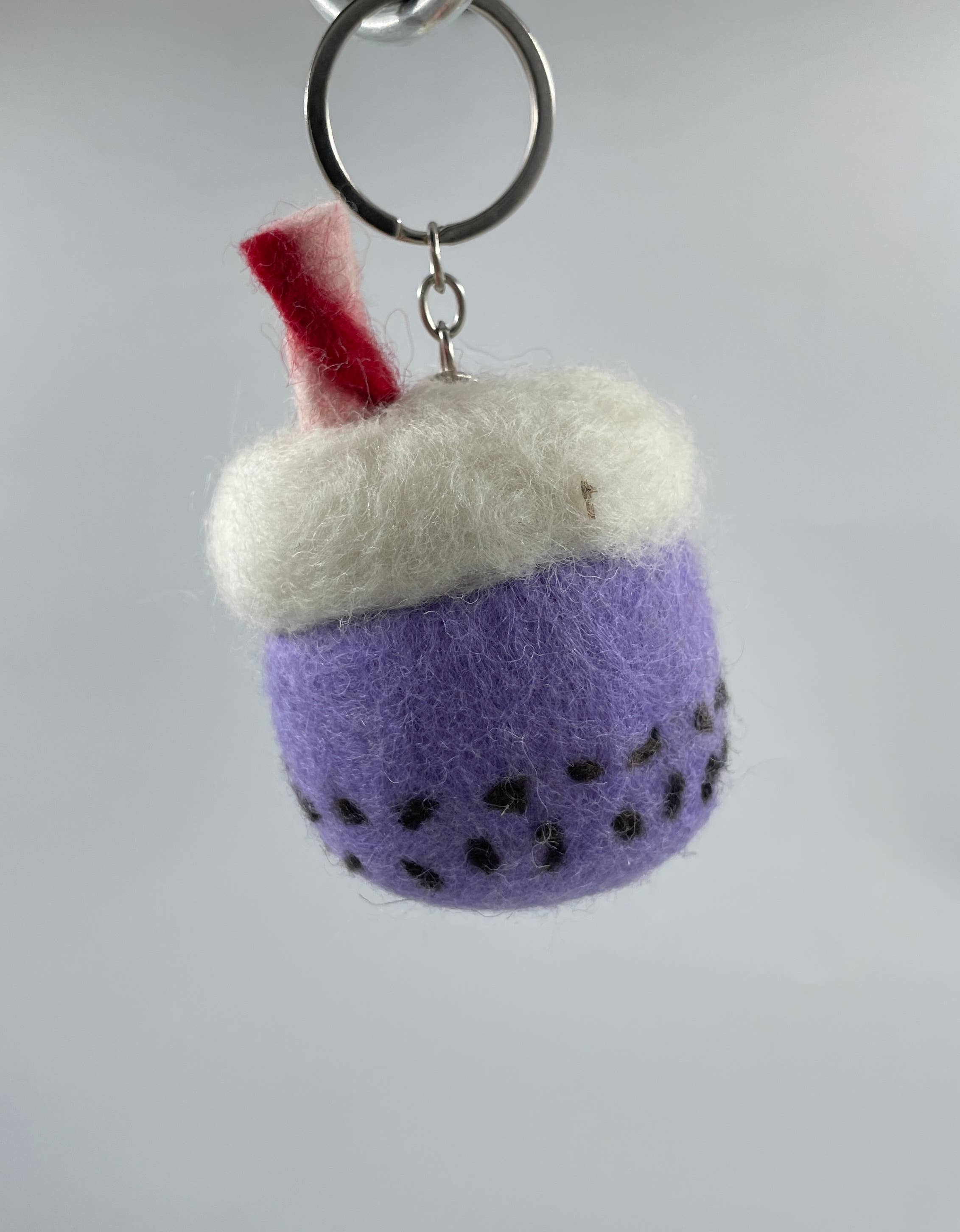 Funky Yak Ltd – wholesale Keychain – Unisex – Handmade  Felt Bubble Tea Keyrings8