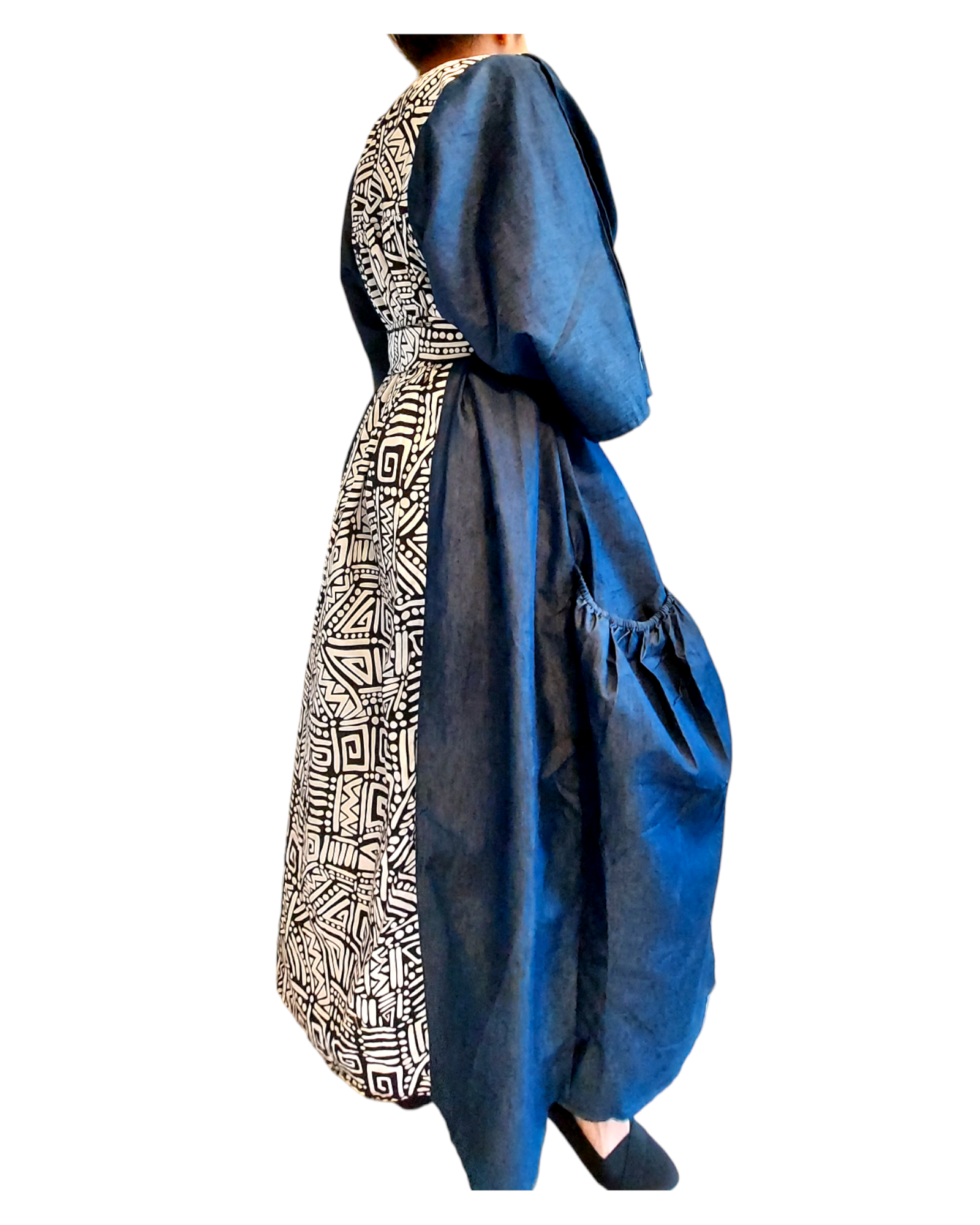 India Batik - Wholesale Kaftan - Women's - Kaftan Bubu Maxi Dress - 7650D4