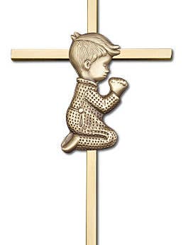 Praying Boy Wall Cross for wholesale by Tony’s Jewelry