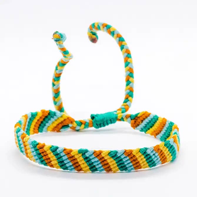 Bracelet tissé - Citrus pour la vente par bali y'all