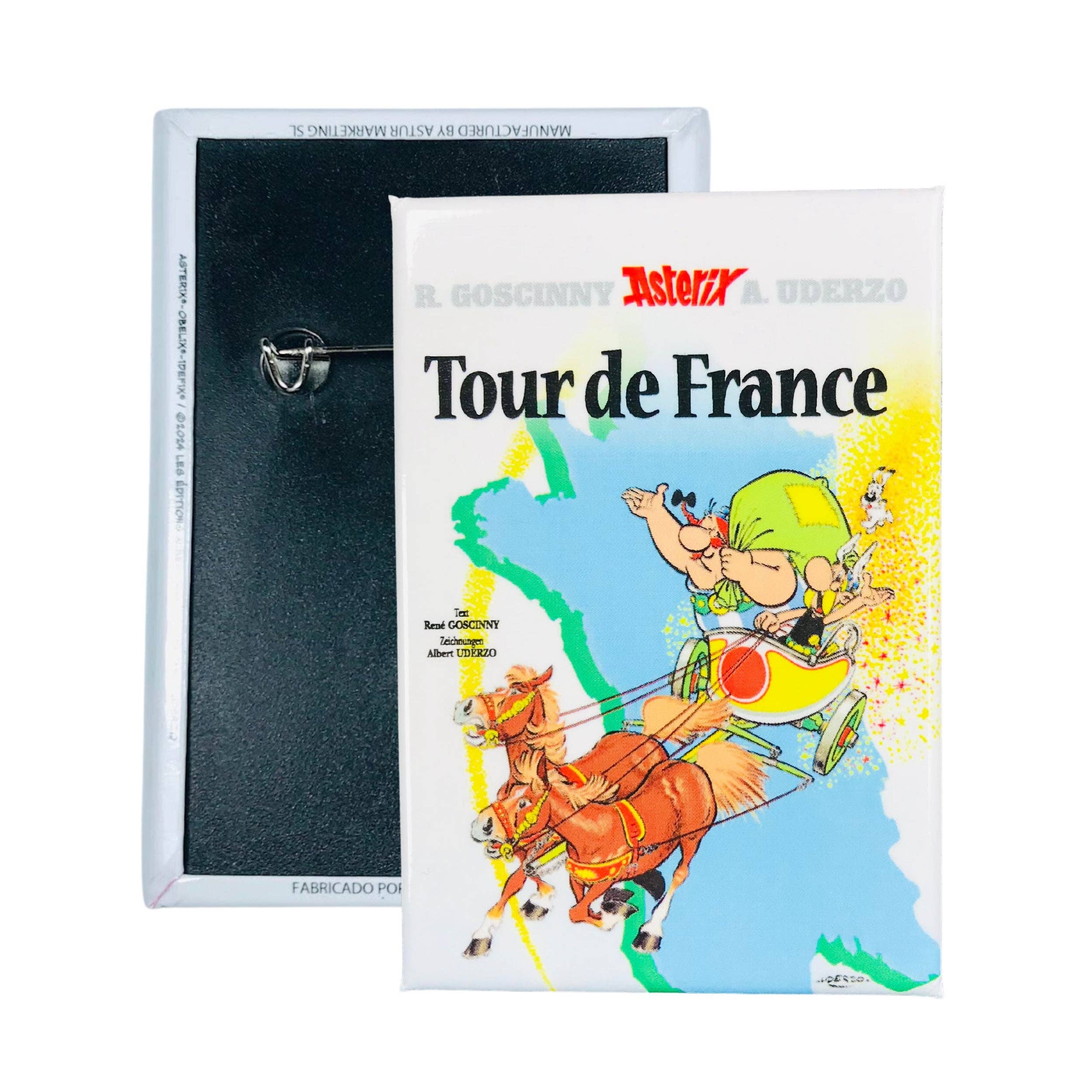 Astur Pins - Vente Épinglettes/boutons - CHAPA © 5 - Tour de France - Couverture Comic - Allemand - A#3650