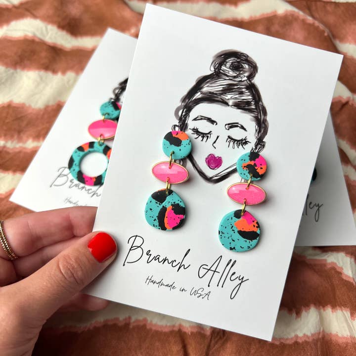 Leopardo sorbetto pendente per la vendita all'ingrosso da parte di Branch Alley