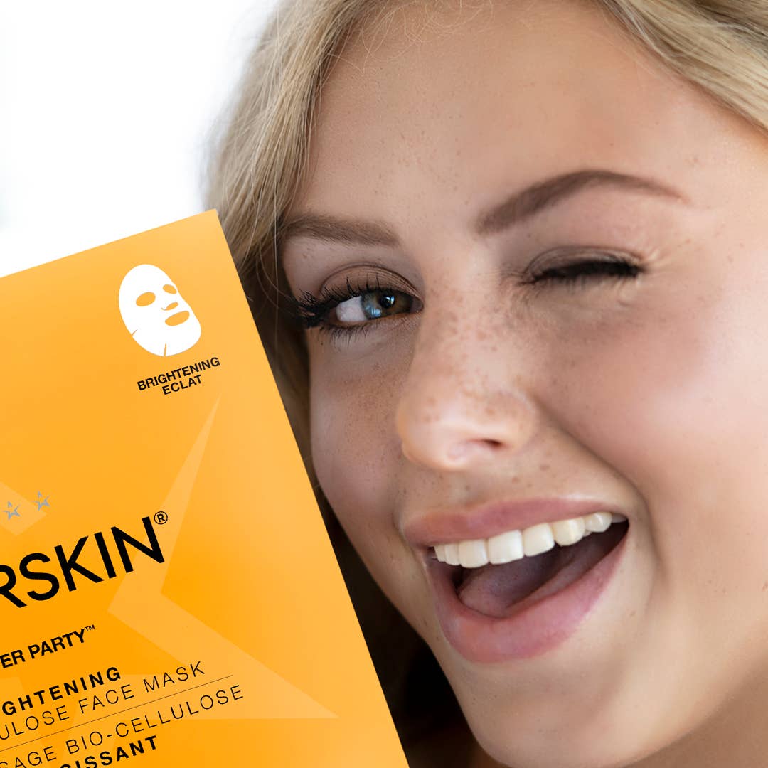 STARSKIN - Wholesale Skincare Face Mask - Brightening Sheet Face Mask – Single | After Party 5