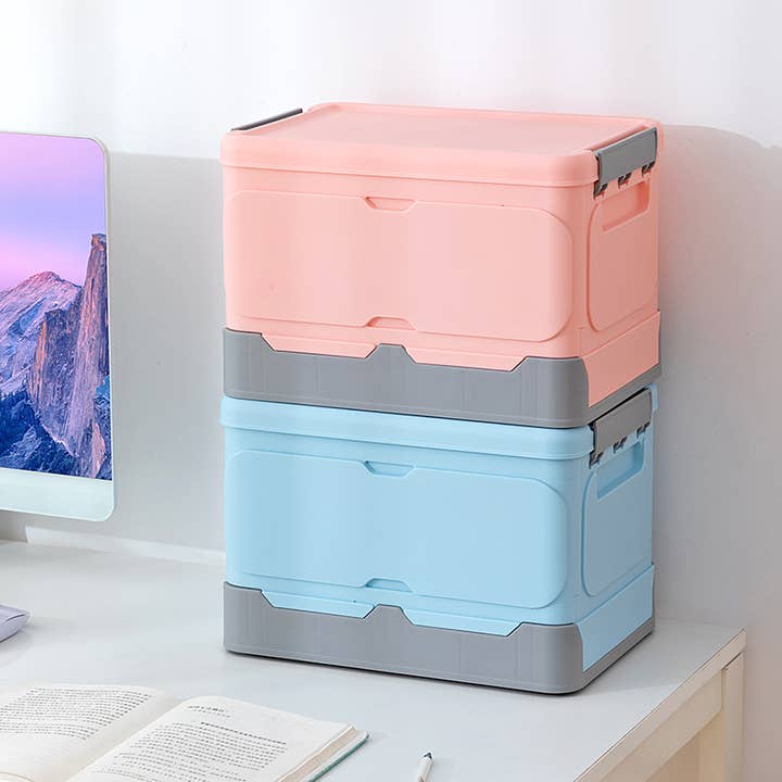 Colori Mix & Match Facile da trasportare - Scatole di immagazzinaggio-Pieghevole-Facile da installare in vendita all'ingrosso su Faire