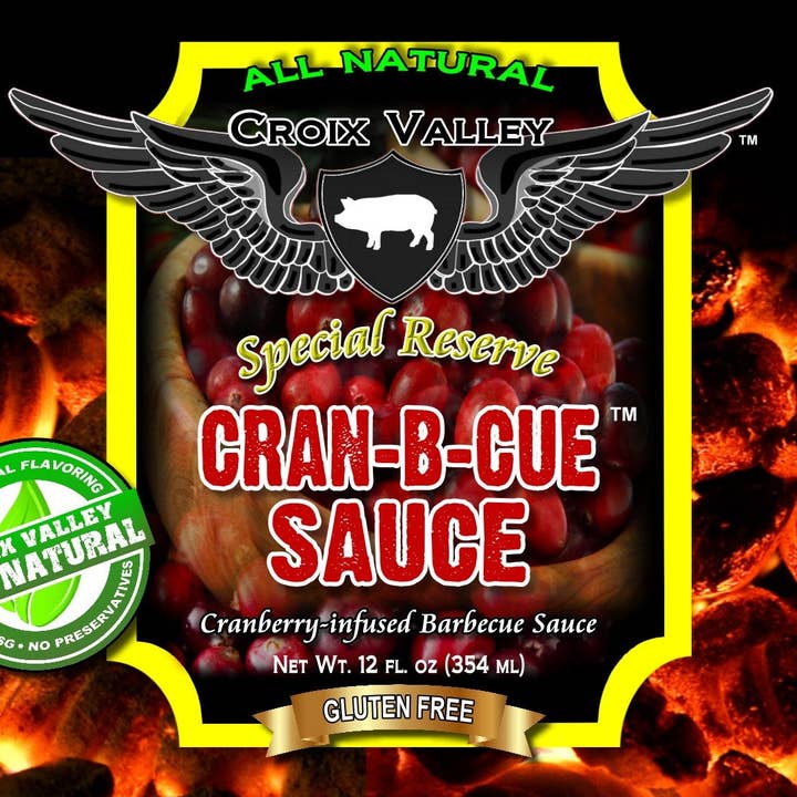 Croix Valley Foods - Wholesale BBQ Sauce - Croix Valley Cran-B-Cue™ BBQ Sauce1