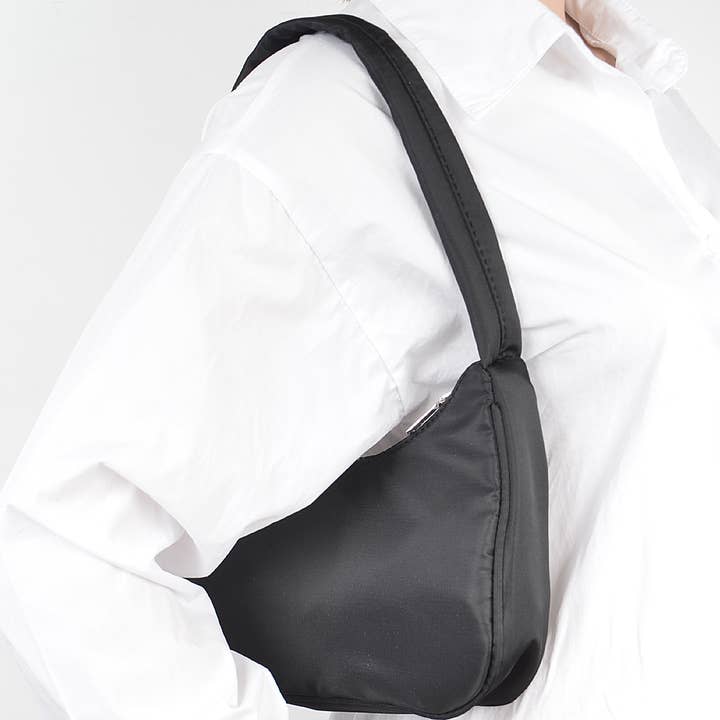 Orange Nylon Shoulder Bag for wholesale on Faire4