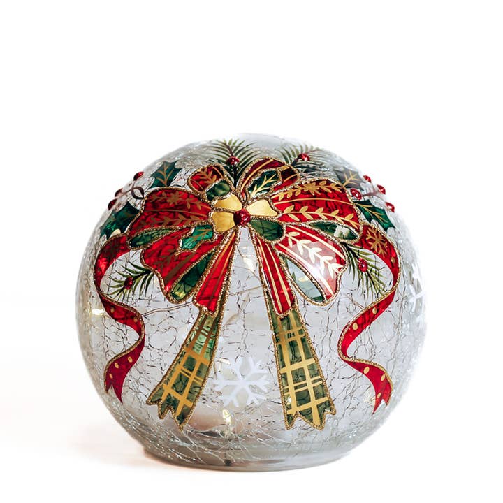 Celebration Orb with LED String Lights — Christmas, Holiday Decorations for wholesale by A Cheerful Giver