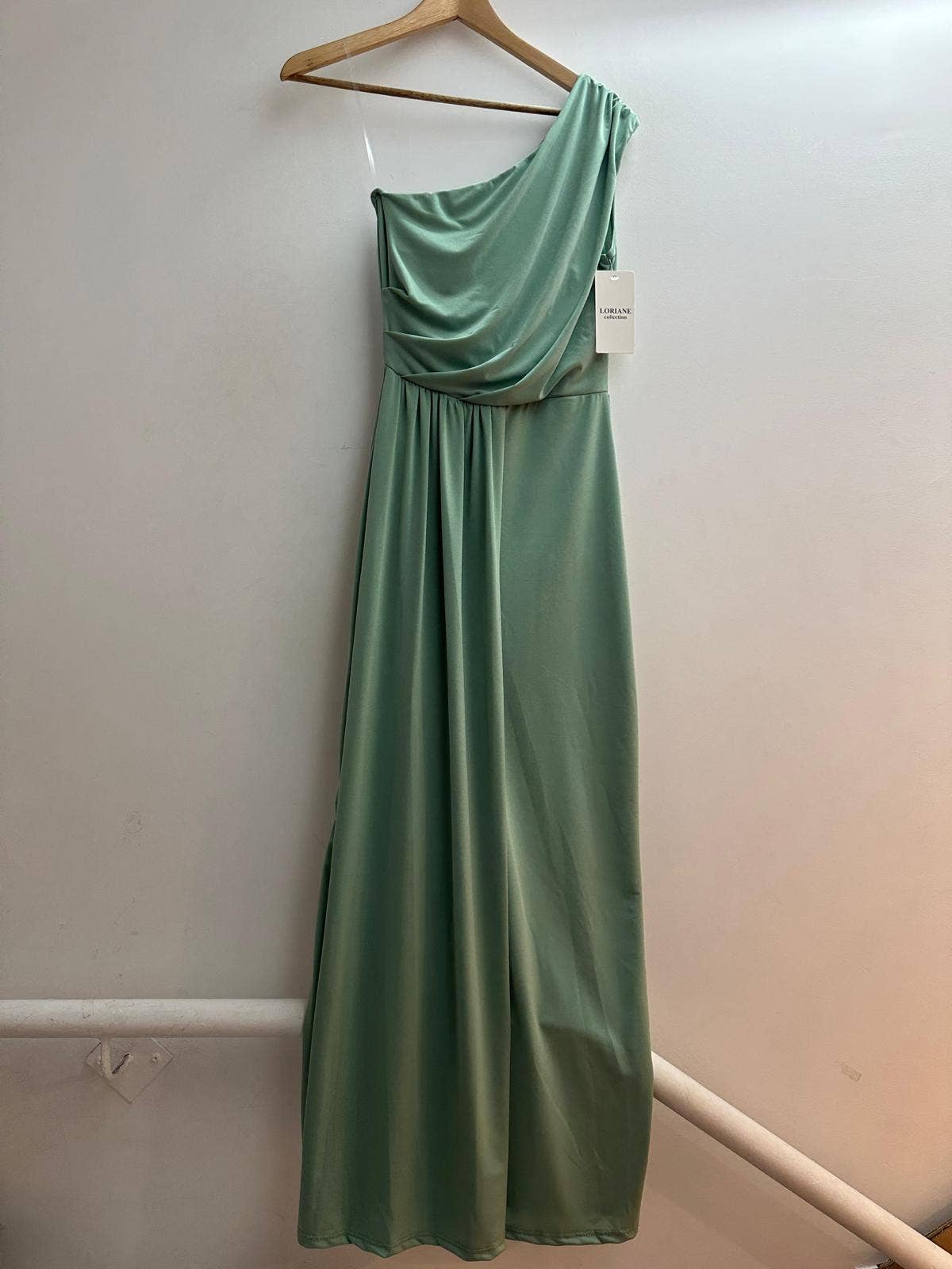 LORIANE - Wholesale Dress - Women's - 6223 - Long plain, sleeveless dress4