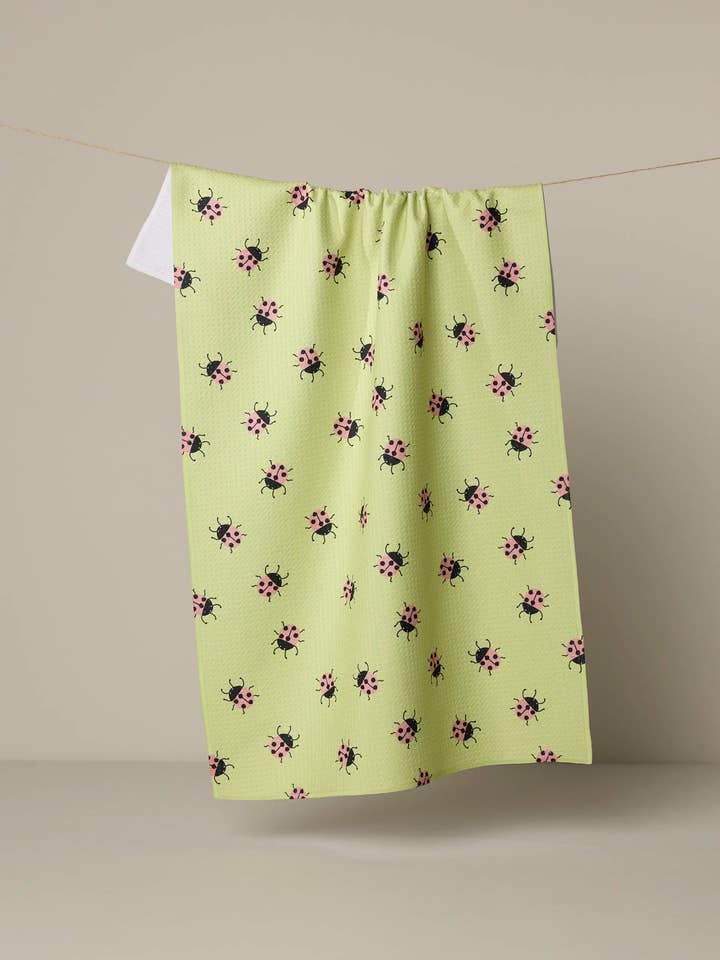 Asciugamano da tè Mariquita per la vendita all'ingrosso da parte di Geometry