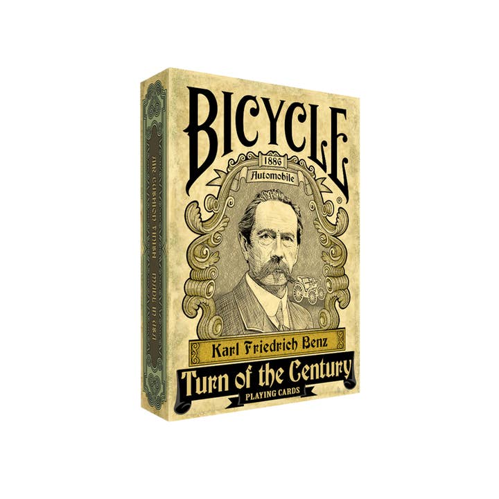 Bicycle Turn of the Century (Automobile) Playing Cards for wholesale by Collectible Playing Cards