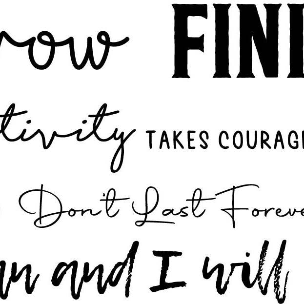 Wear Your Sole – Joalharia para calçado – Mulher por atacado – Tatuagem de sapato pequeno WYS - palavras em preto e branco10