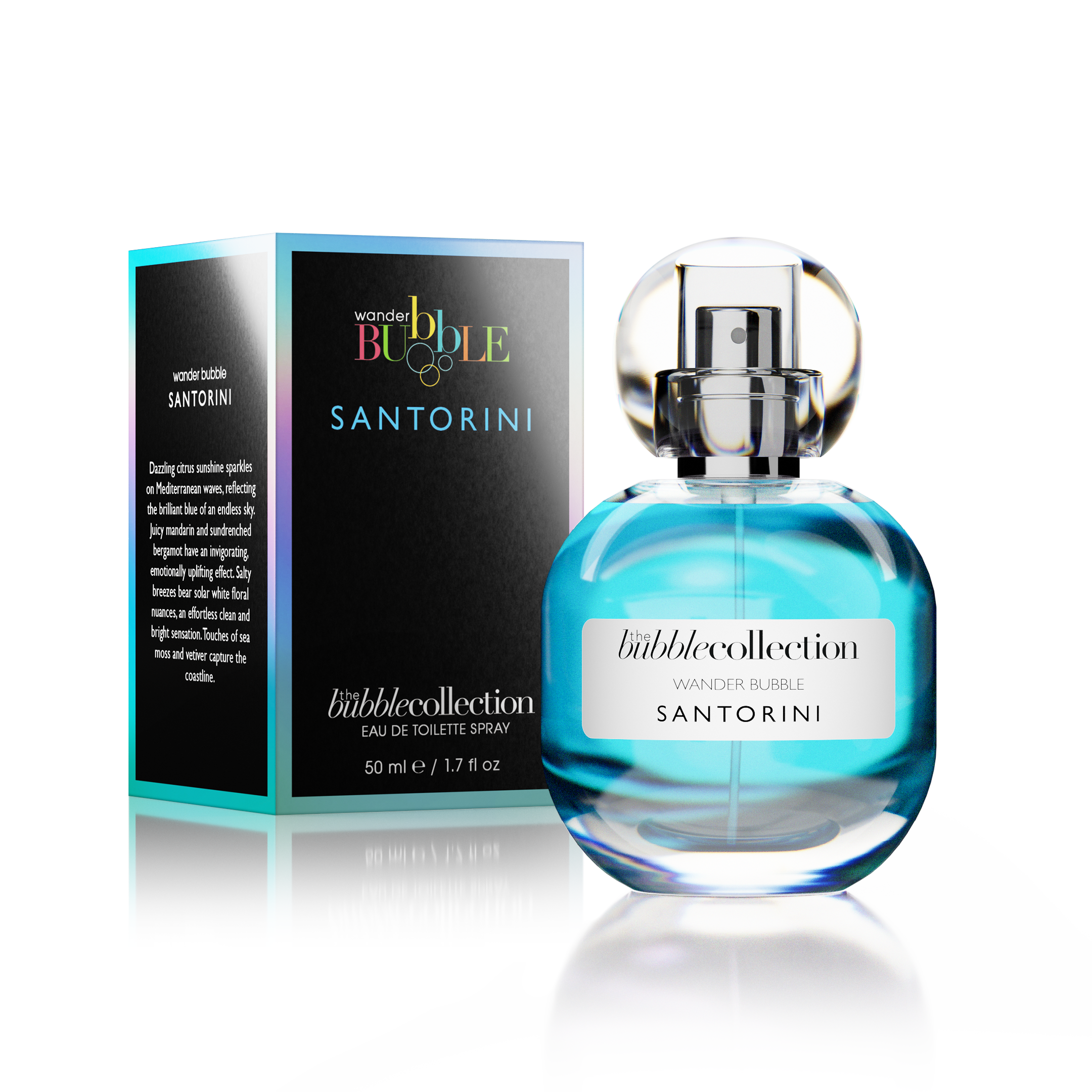 The Bubble Collection - Wholesale Perfume/Eau de Toilette - SANTORINI EAU DE TOILETTE1