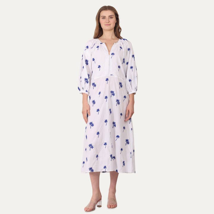 Vestido Blanco Palma PRE ORDER PV26 para venta al por mayor de JEP Holland