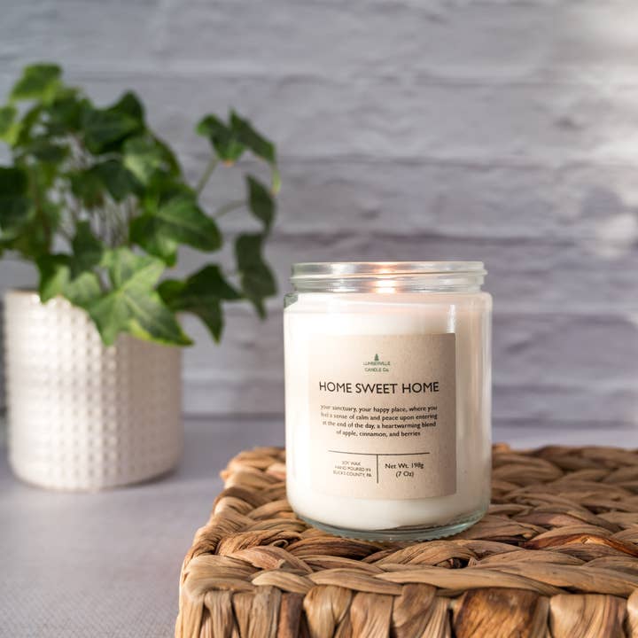 Lumberville Candle Co. - Wholesale Jar/Filled Candle - Home Sweet Home2