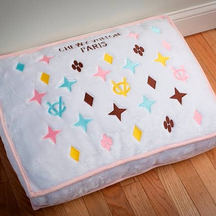 Haute Diggity Dog - Wholesale Pet bed – Dog - White Chewy Vuiton Bed Soft, Washable Dog Bed3