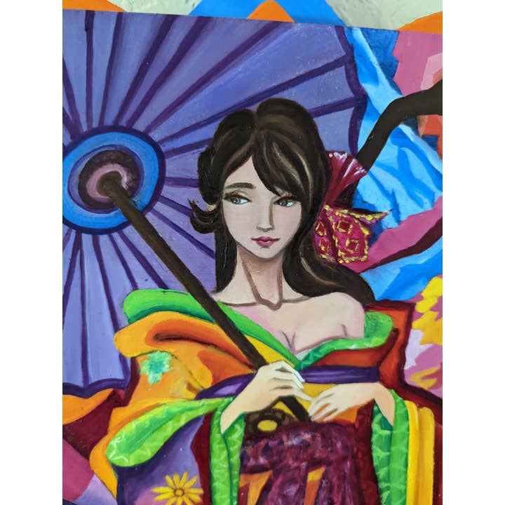 Painting Oil on Wood Panel Womplay Games King Of Thrones for wholesale by Sharon Tatem Fashion LLC