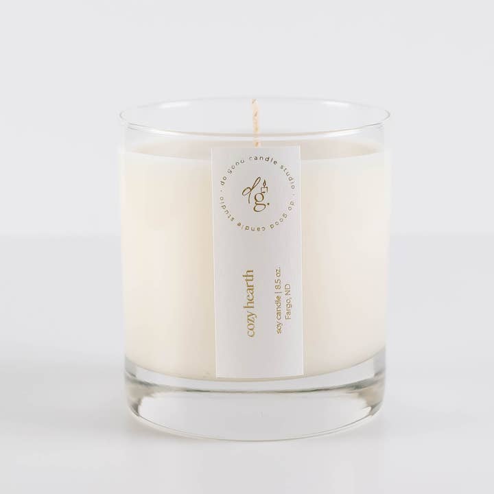 Do Good Candle Studio - Wholesale Jar/Filled Candle - Cozy Hearth | Fall Collection Soy Candle | Non-Toxic1