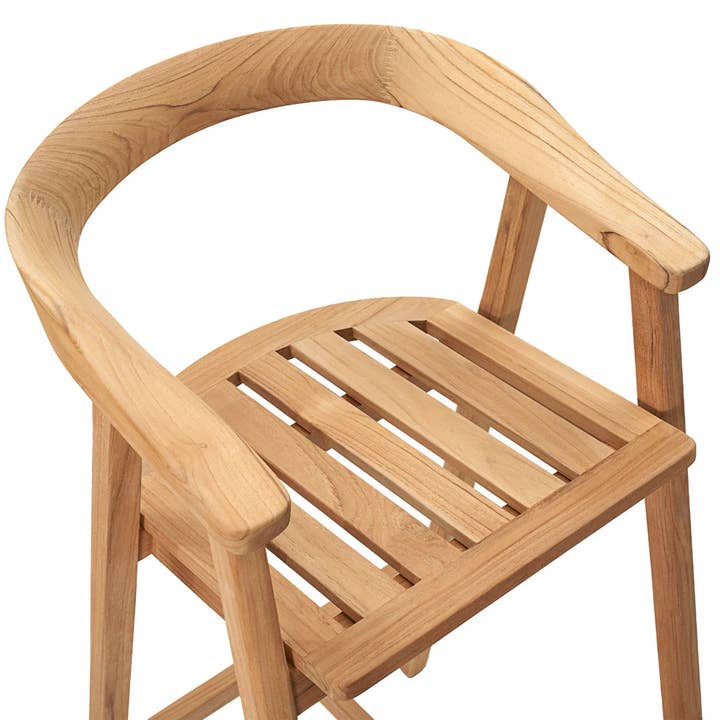 LOOMLAN - Wholesale Patio set - La Costa Teak Patio Square Bar Dining Set 3PC9