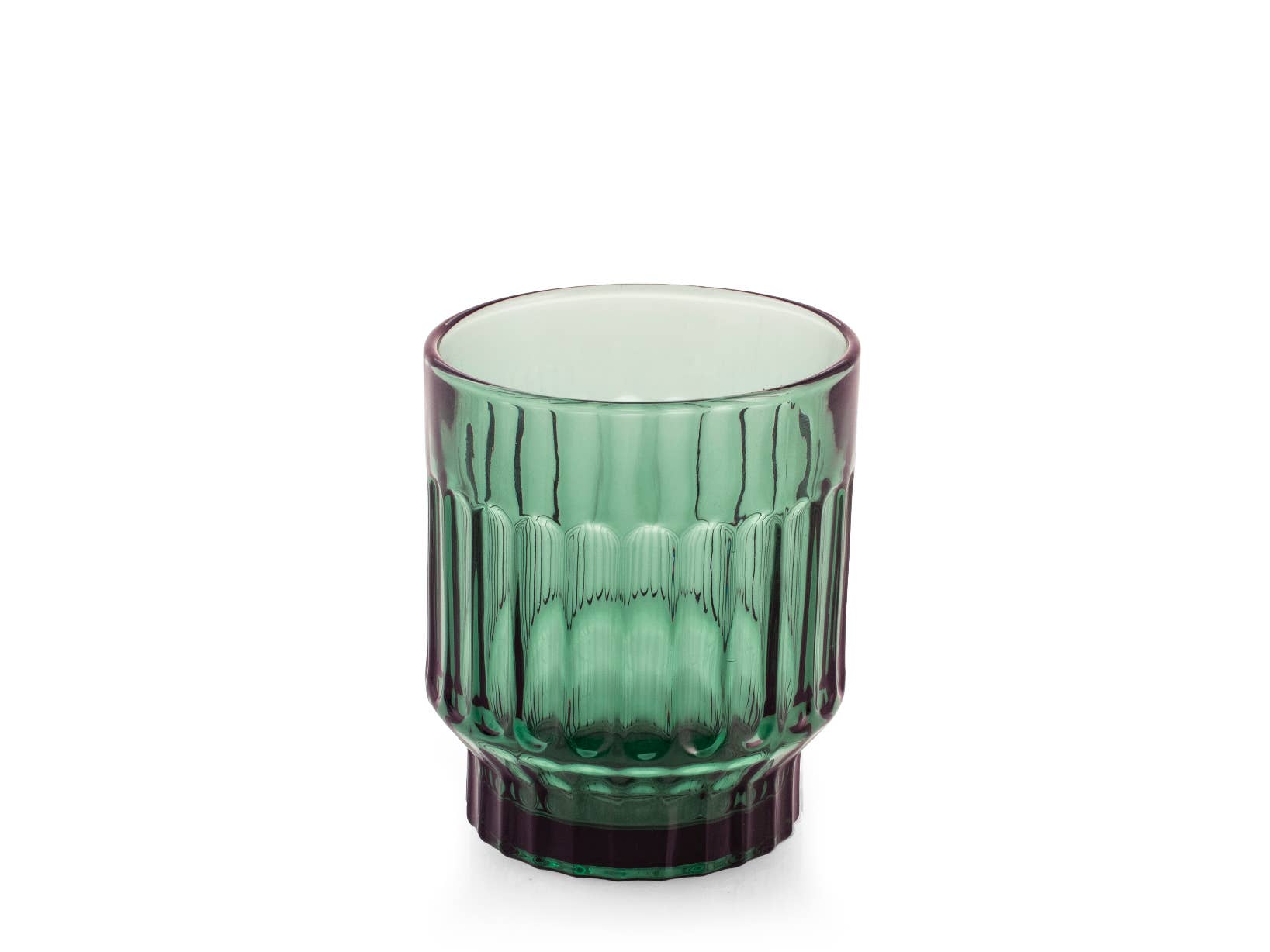 H&H - Wholesale Drinking Glass/Cup - Set of 6 Atena Green Glasses 28 cl