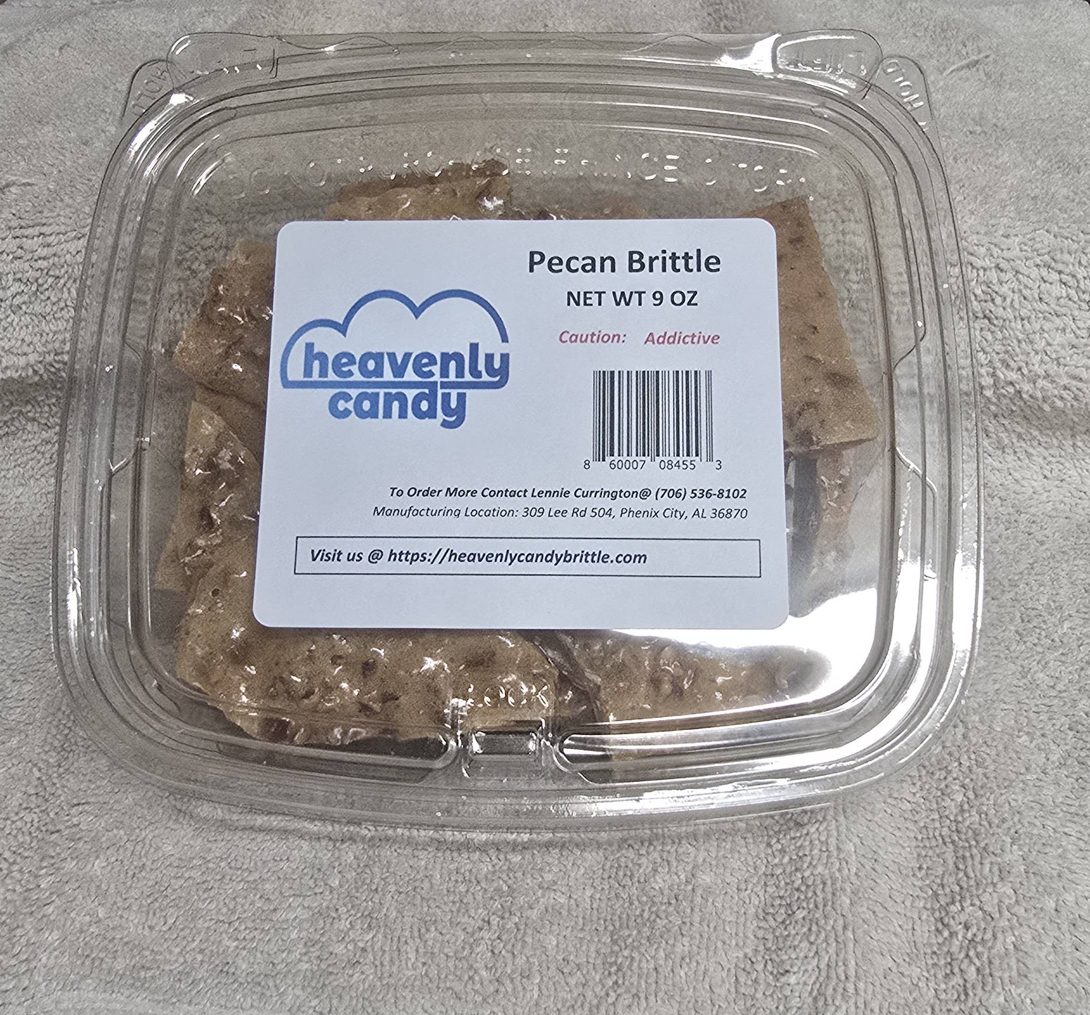 Heavenly Candy Brittle - Wholesale Brittle - Pecan Brittle2