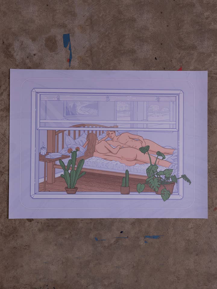 "Room," Large Format Poster for wholesale by Daytime Friends