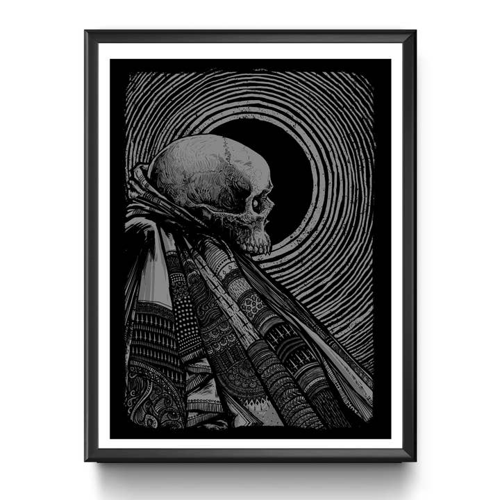 Monk A4 Art Print for wholesale by Godmachine
