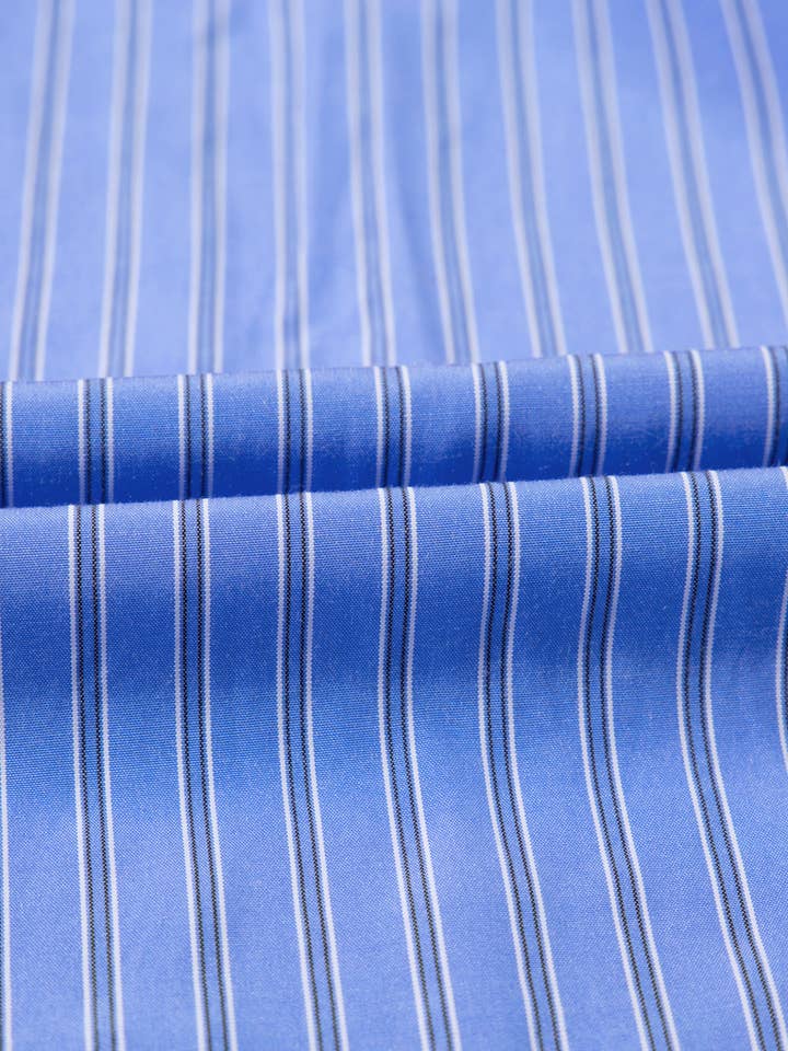 Lovesoft - Wholesale Button Down Shirt - Women's - Stripe Button-Up Relaxed Fit Oversized Shirt5