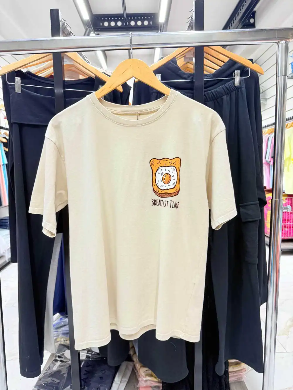 Chilli Girl Collection – wholesale T-shirt – women's – Round neck cotton t-shirt with toast print 1