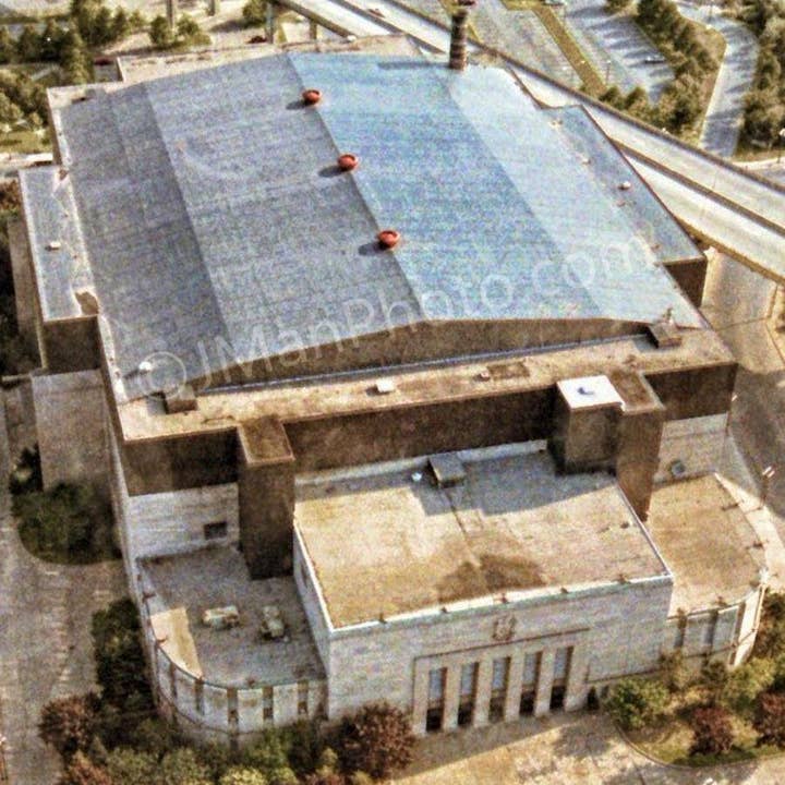 J Man Photo - Wholesale Photograph - Buffalo Memorial Aud- Aerial Photo