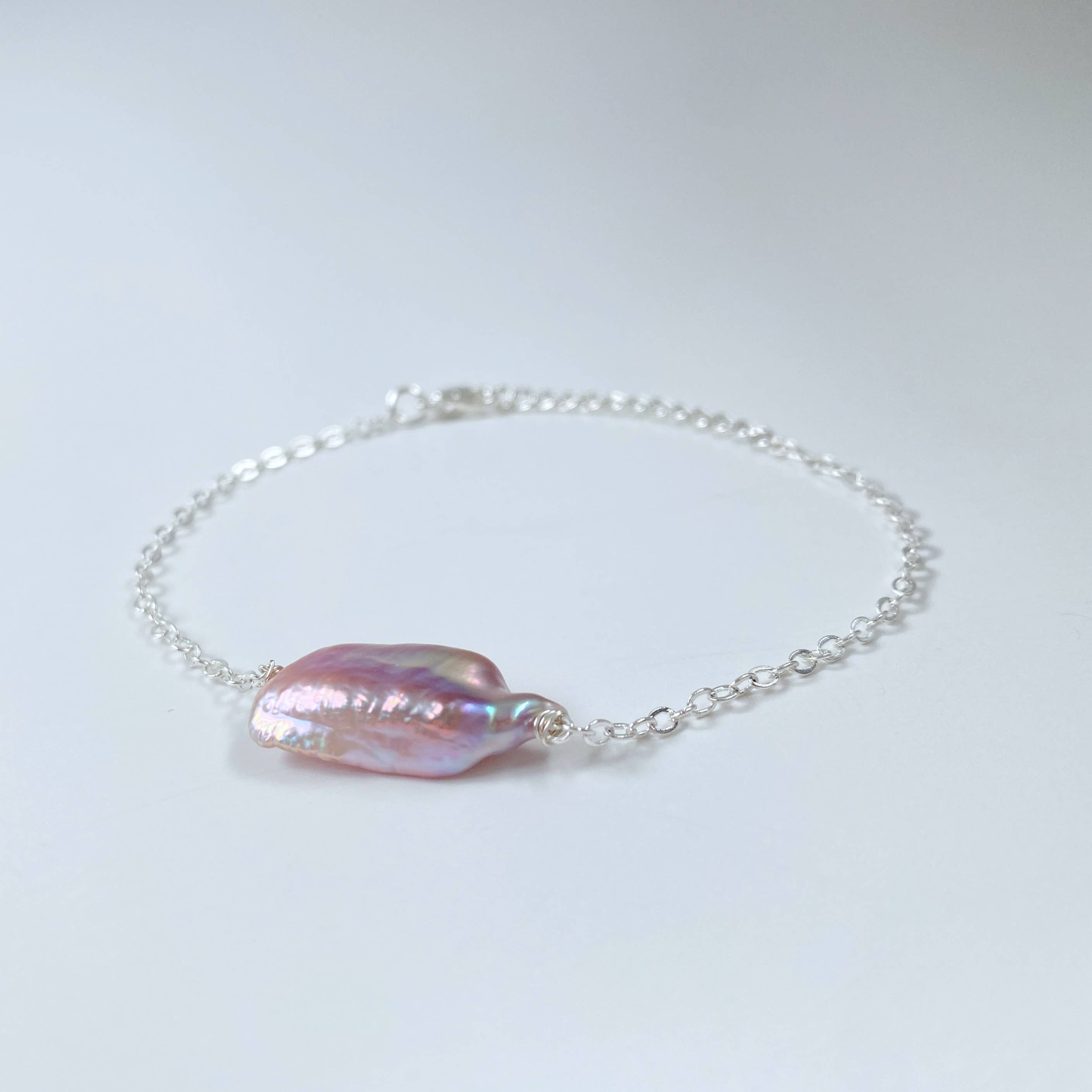 iBijoux - Wholesale Beaded Bracelet - Freshwater Lilac Pearl Bracelet (1S13)7