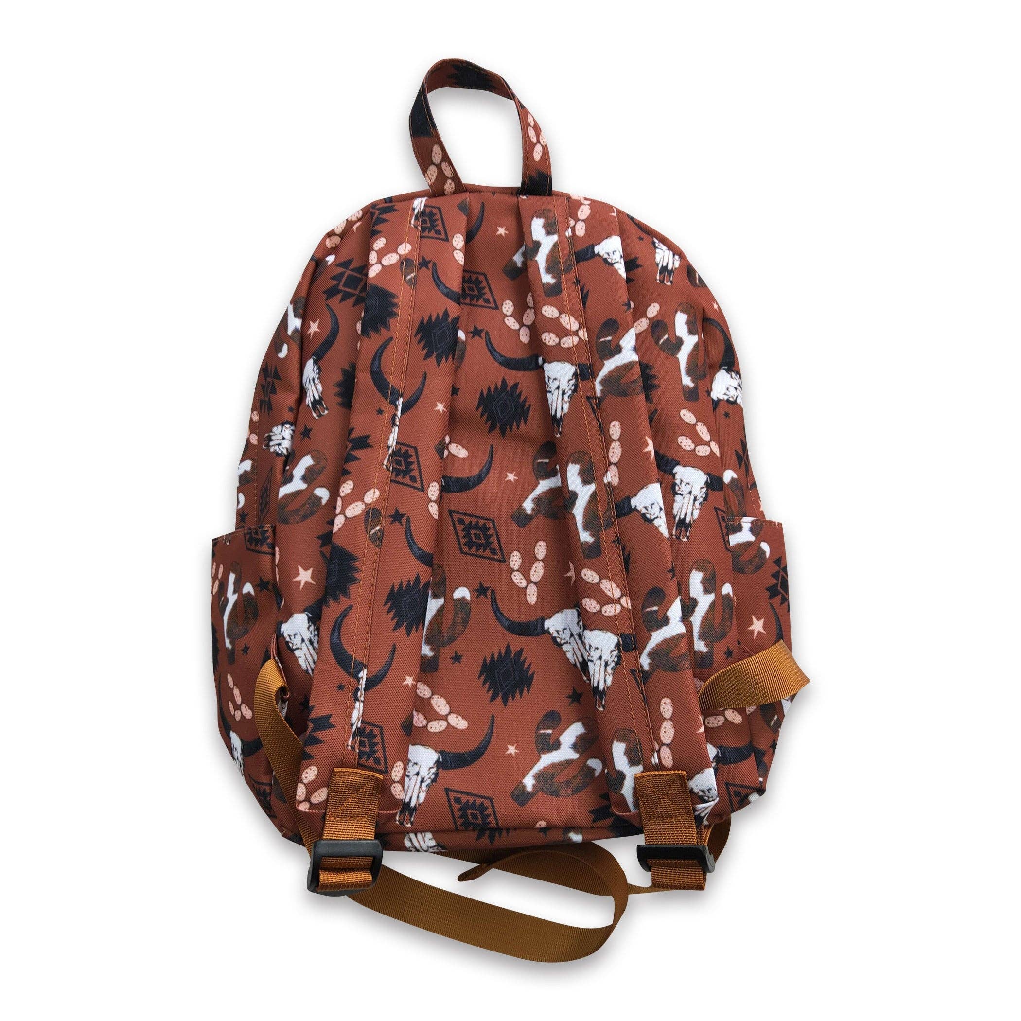 Yawoo Garments - Wholesale Backpack - Kids - Cactus bull skull western kids girlsbackpack1