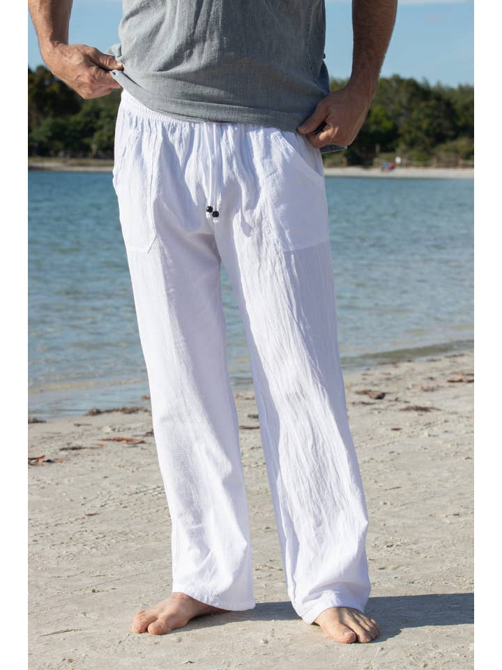 Cotton Natural - Wholesale Pants - Men's - Santorini Pants