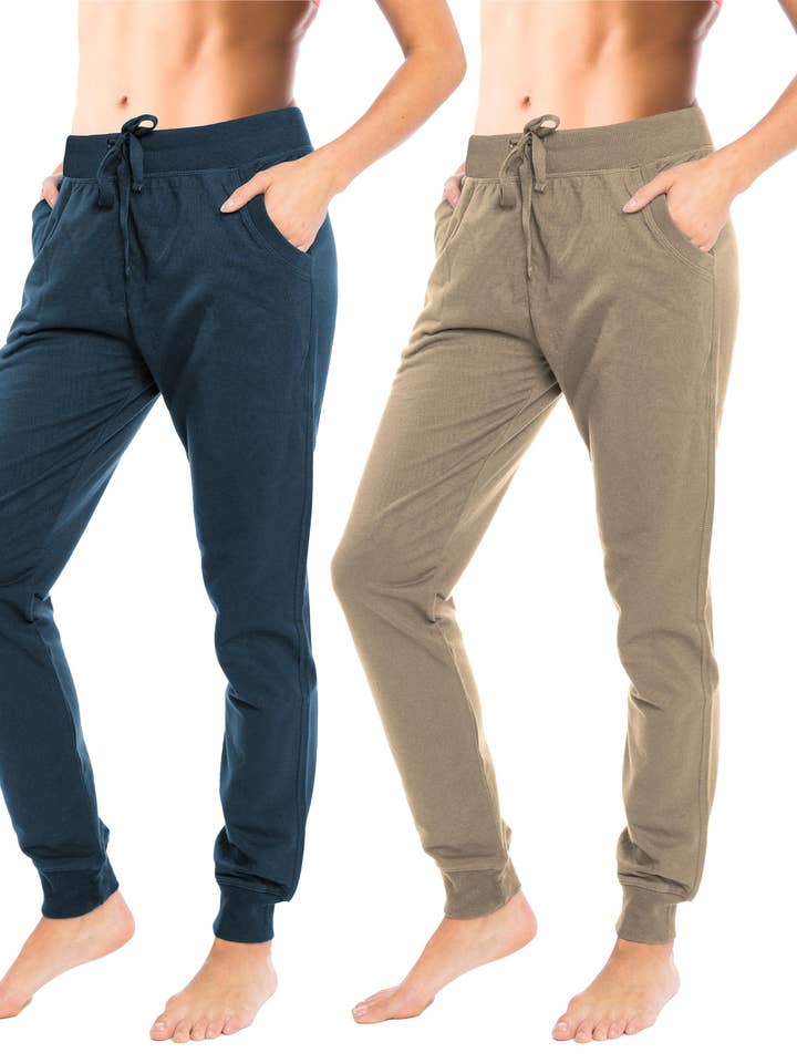 I-Wear Brands – Engroshandel Loungesweatpants/jogginbukser – til kvinder – Kvinders franske terry jogger sweatpants16