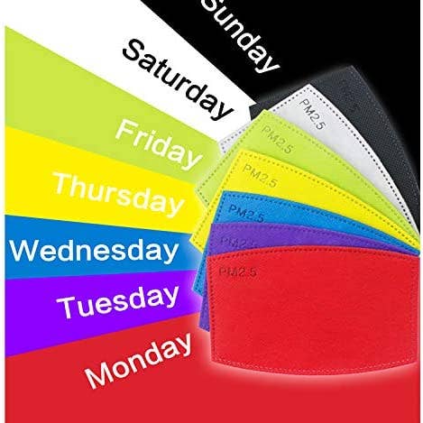 Lelaffet - Wholesale Protective Face Mask/Shield - Activated Carbon Color Filter Charcoal Face Masks Pm2.5 21pc1